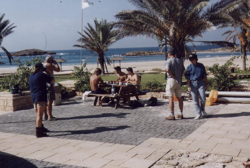 Recovered artefacts being recorded